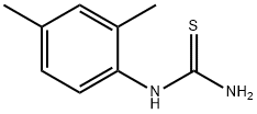 (2,4-キシリル)チオ尿素 化学構造式