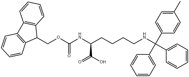 Fmoc-N'-甲基三苯甲基-L-赖氨酸