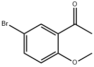 5-Bromo-2-methoxyacetophenone Struktur