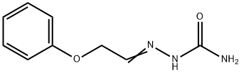 フェノキシアセトアルデヒドセミカルバゾン 化学構造式