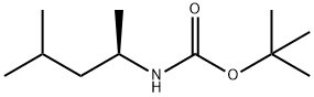 Carbamic acid, [(1R)-1,3-dimethylbutyl]-, 1,1-dimethylethyl ester (9CI) Structure