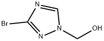 (3-bromo-1H-1,2,4-triazol-1-yl)methanol Structure
