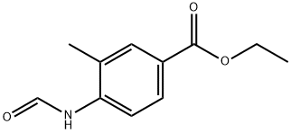 Benzoic acid, 4-(formylamino)-3-methyl-, ethyl ester (9CI)|