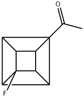 Ethanone, 1-(4-fluoropentacyclo[4.2.0.02,5.03,8.04,7]octyl)- (9CI) Structure