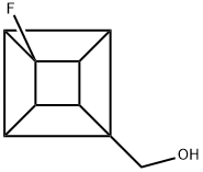 Pentacyclo[4.2.0.02,5.03,8.04,7]octanemethanol, 4-fluoro- (9CI) Struktur