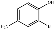 4-氨基-2-溴苯酚,16750-67-7,结构式