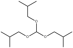 原甲酸三异丁酯,16754-49-7,结构式