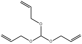オルトぎ酸トリアリル 化学構造式