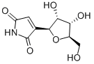 3-BETA-D-RIBOFURANOSYLPYRROLE-2,5-DIONE Struktur