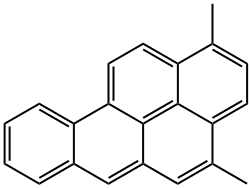 1,4-Dimethylbenzo[a]pyrene,16757-88-3,结构式