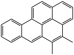 4,5-Dimethylbenzo[a]pyrene Struktur