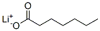 HEPTANOICACID,LITHIUMSALT Structure