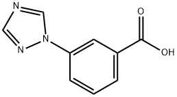 3-(1H-1,2,4-TRIAZOL-1-YL)BENZOIC ACID Struktur