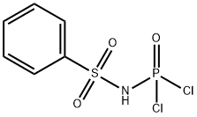りん酸(N-フェニルスルホニルアミド)ジクロリド 化学構造式