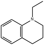 1-ethyl-1,2,3,4-tetrahydroquinoline 化学構造式
