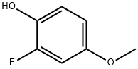 2-FLUORO-4-METHOXYPHENOL Struktur