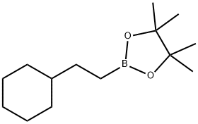 2-环己基乙基硼酸频哪醇酯, 167692-95-7, 结构式