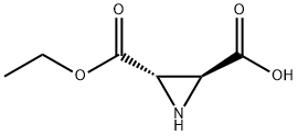 2,3-Aziridinedicarboxylicacid,monoethylester,(2S,3S)-(9CI) 结构式