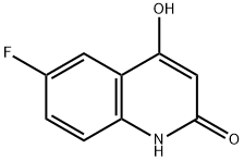 6-氟-2,4-二羟基喹啉,1677-37-8,结构式