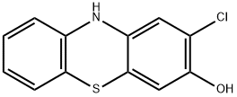 2-Chloro-10H-phenothiazin-3-ol 结构式