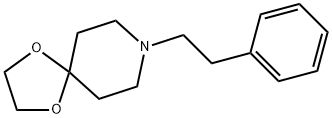8-PHENETHYL-1,4-DIOXA-8-AZA-SPIRO[4.5]DECANE Structure