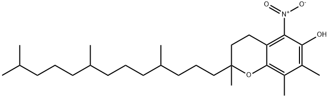 5-nitro-gamma-tocopherol,167711-25-3,结构式