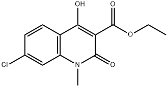 7-클로로-4-하이드록시-1-메틸-2-옥소-1,2-디하이드로-퀴놀린-3-카복실산에틸에스테르