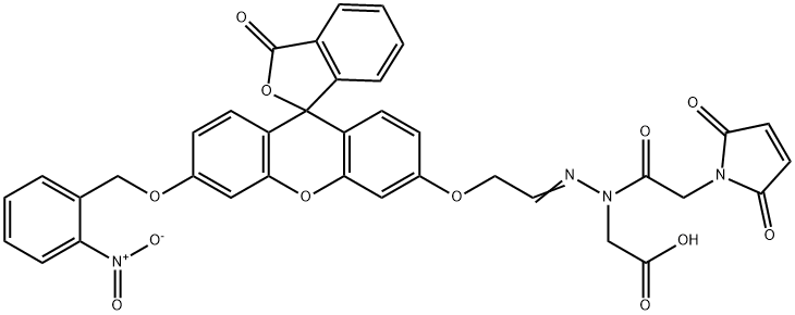 CAGED FLUORESCEIN MALEIMIDE* 结构式