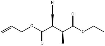 167778-99-6 Butanedioic acid, 2-cyano-3-methyl-, 4-ethyl 1-(2-propenyl) ester, [R-(R*,S*)]- (9CI)