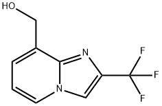 IMidazo[1,2-a]pyridine-8-Methanol, 2-(trifluoroMethyl)- Structure