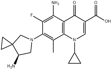 Olamufloxacin Struktur