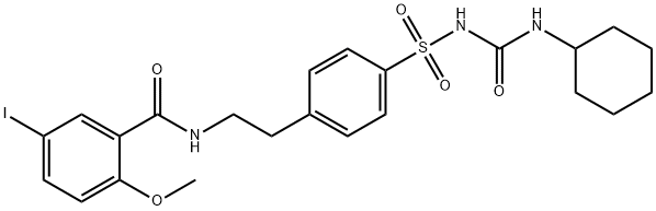 iodoglibenclamide,16789-77-8,结构式