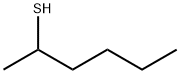 ヘキサン-2-チオール 化学構造式