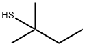 2-メチル-2-ブタンチオール 化学構造式