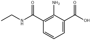 Benzoic acid, 2-amino-3-[(ethylamino)carbonyl]- (9CI) Structure