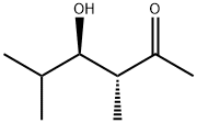 2-Hexanone, 4-hydroxy-3,5-dimethyl-, [R-(R*,R*)]- (9CI) Struktur