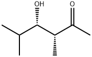 2-Hexanone, 4-hydroxy-3,5-dimethyl-, [S-(R*,S*)]- (9CI) 化学構造式