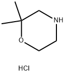 2,2-DiMethylMorpholine hydrochloride Struktur