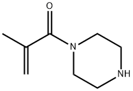 Piperazine,  1-(2-methyl-1-oxo-2-propenyl)-  (9CI) Structure