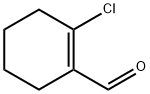 2-Chloro-1-formyl-1-cyclohexene 化学構造式