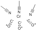 TRIS(ACETONITRILE)CHROMIUM TRICARBONYL Structure