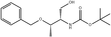 Boc-O-Benzyl-D-threoninol Struktur