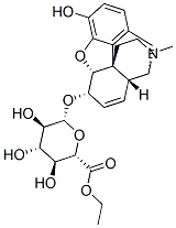 エチルモルフィン6-グルクロニド 化学構造式