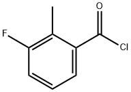 Benzoyl chloride, 3-fluoro-2-methyl- (9CI) Structure