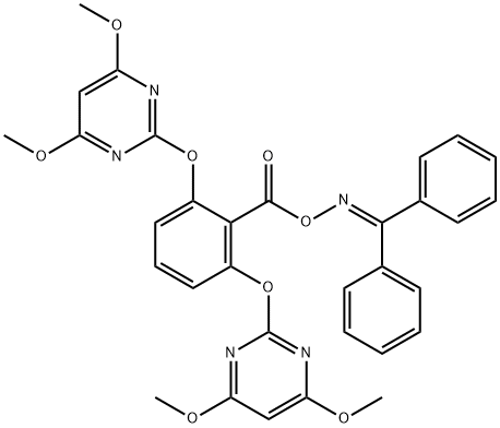 ピリベンゾキシム 化学構造式