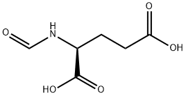 N-ホルミル-L-グルタミン酸 化学構造式