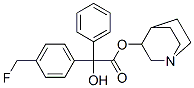 3-quinuclidinyl 4-fluoromethylbenzilate 结构式
