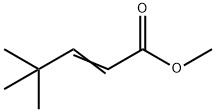 4,4-Dimethyl-2-pentenoic acid methyl ester 结构式