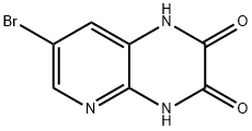 7-溴吡啶并[2,3-B]吡嗪-2,3(1H,4H)-二酮, 168123-82-8, 结构式