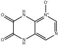 6,7-Pteridinedione,5,8-dihydro-,1-oxide(9CI) Structure